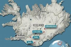 Извержение исландского вулкана эйяфьятлайокудль
